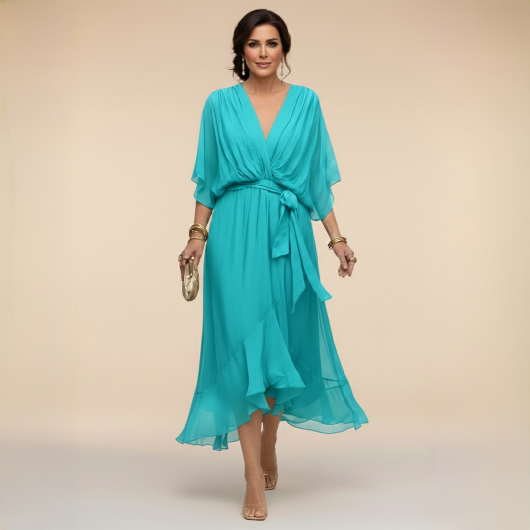 Elegancia sin esfuerzo para ocasiones especiales – Vestido Mónica
