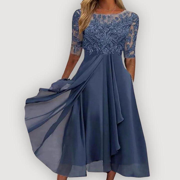 Maria | Vestido Elegante de Chifón