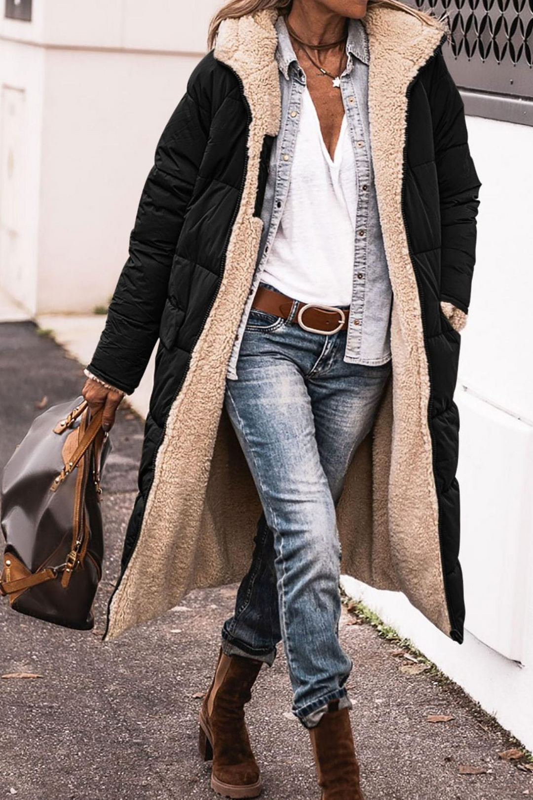 Nieves™ | Abrigo de invierno 2 en 1 reversible