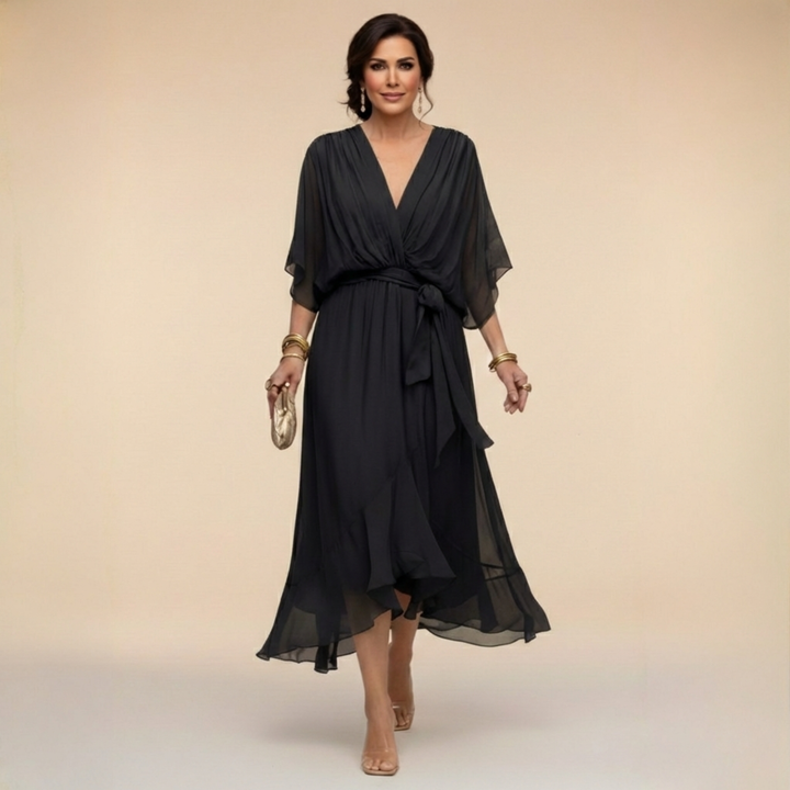 Elegancia sin esfuerzo para ocasiones especiales – Vestido Mónica