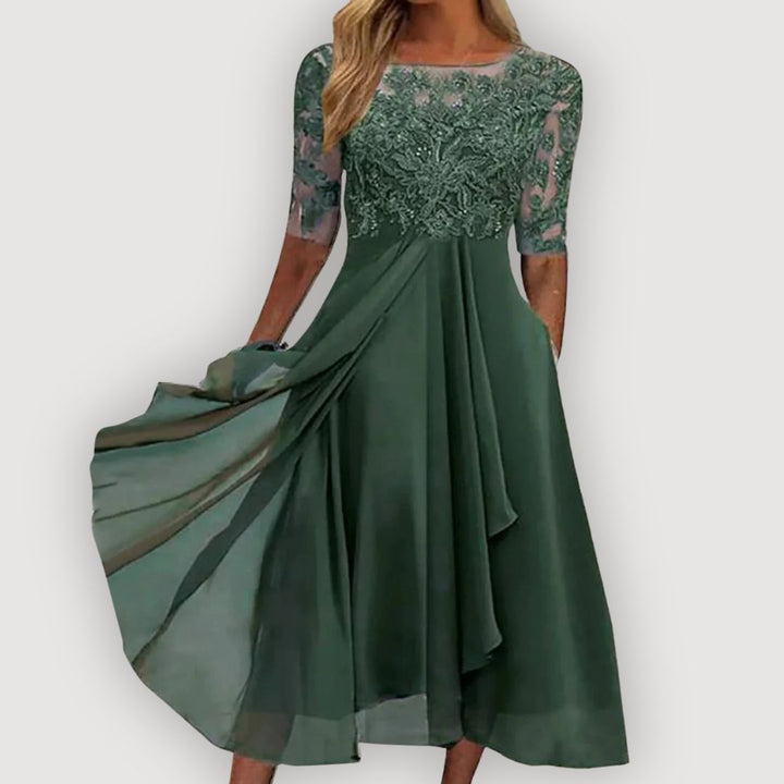 Maria | Vestido Elegante de Chifón