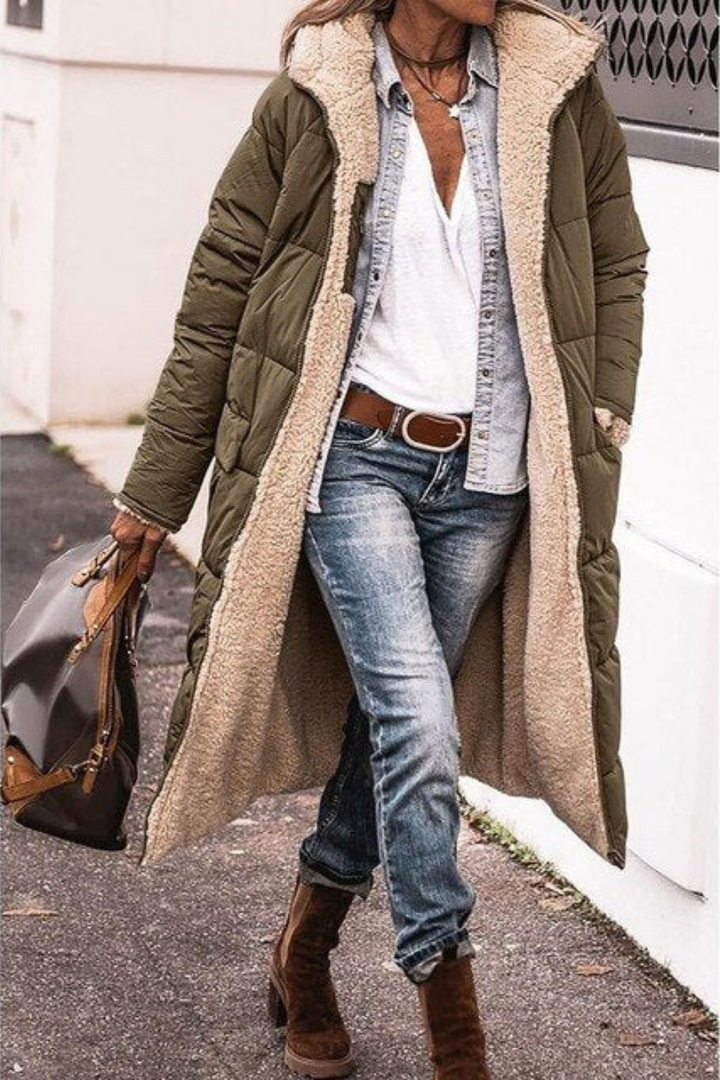 Nieves™ | Abrigo de invierno 2 en 1 reversible