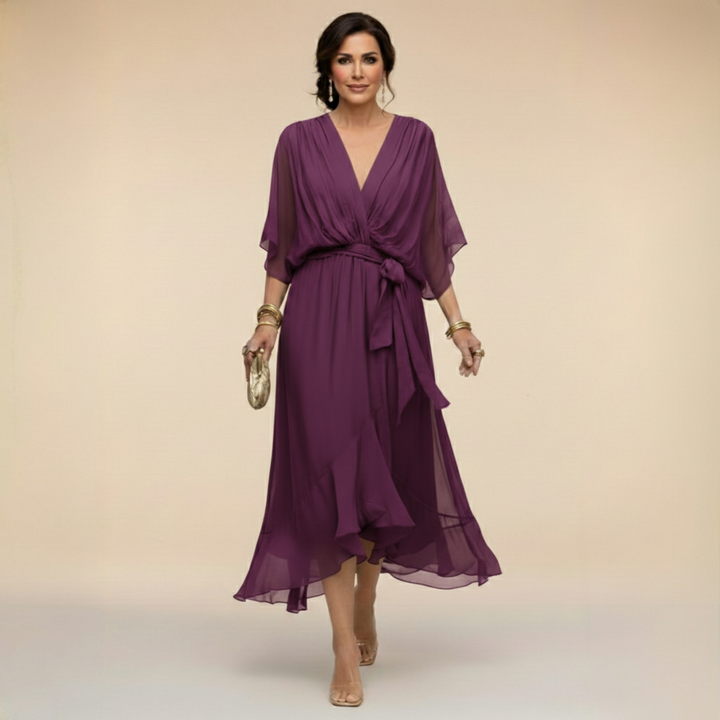 Elegancia sin esfuerzo para ocasiones especiales – Vestido Mónica