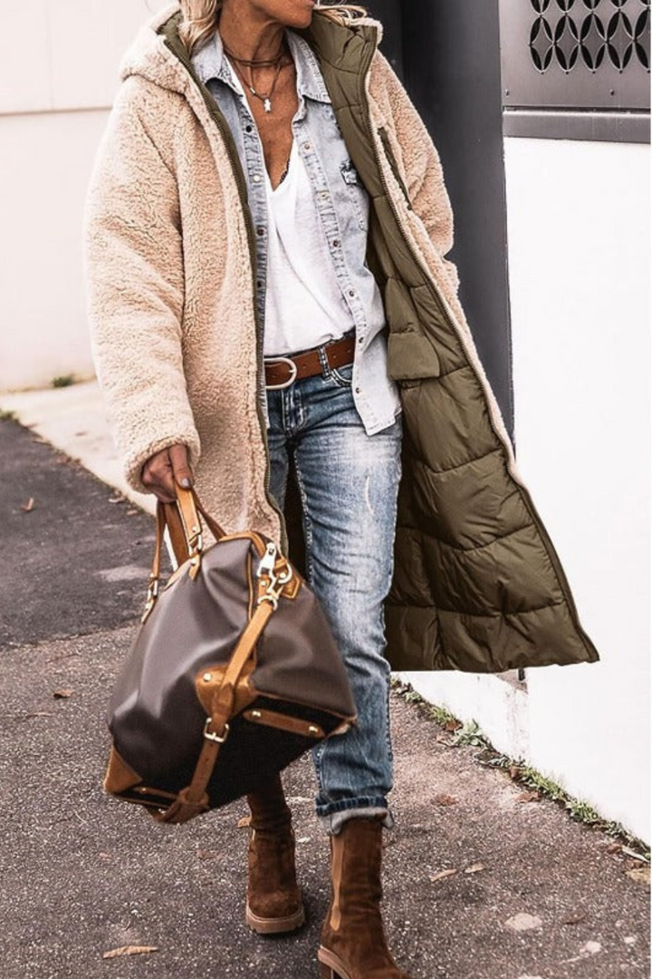 Nieves™ | Abrigo de invierno 2 en 1 reversible