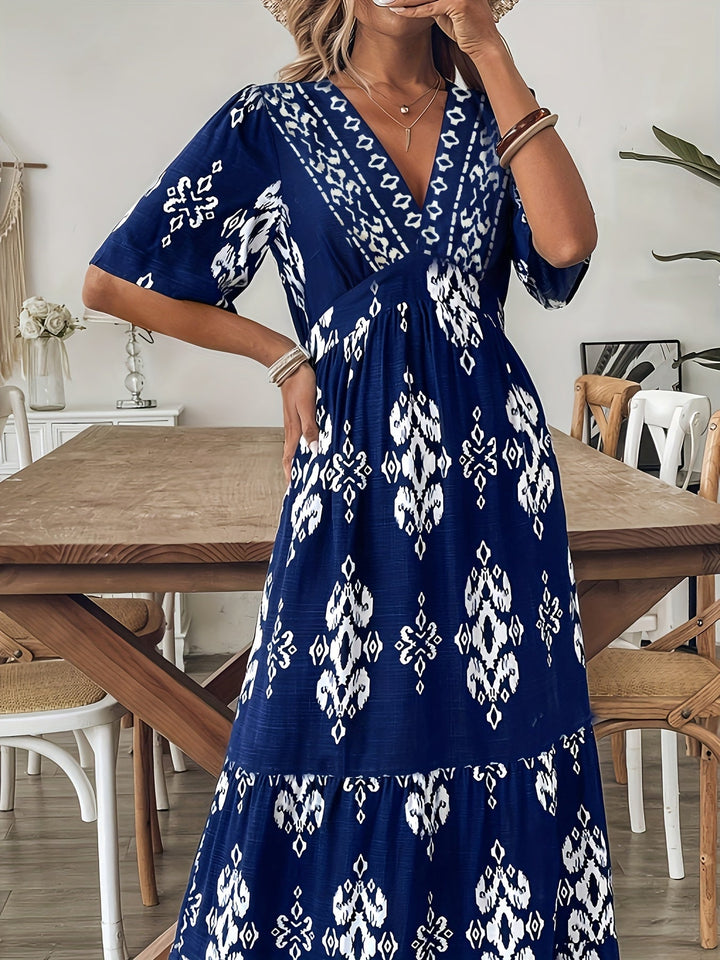 Eloria™ - Vestido maxi boho vintage