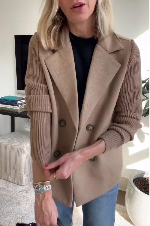 Beatriz™ | Chaqueta elegante con mangas de punto