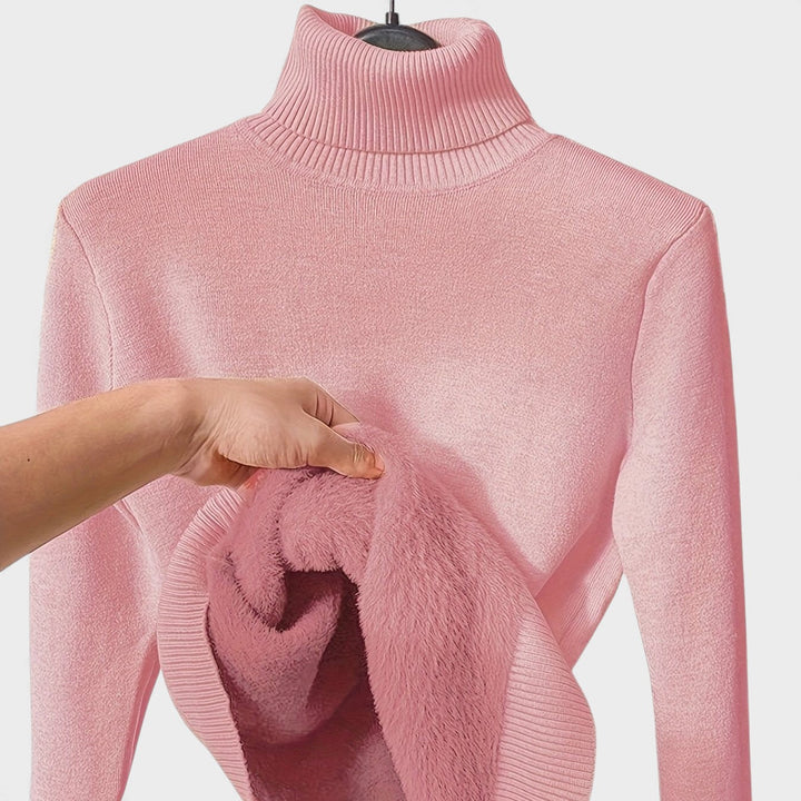 Ana™ | Suéter suave de cuello alto