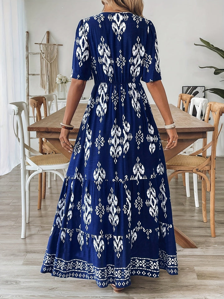 Eloria™ - Vestido maxi boho vintage