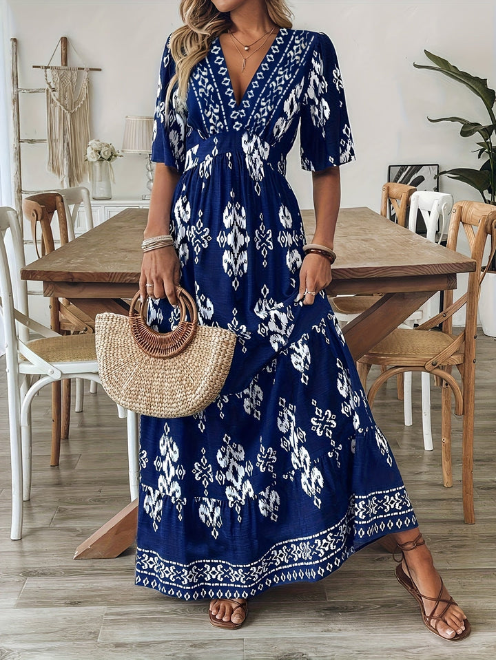 Eloria™ - Vestido maxi boho vintage