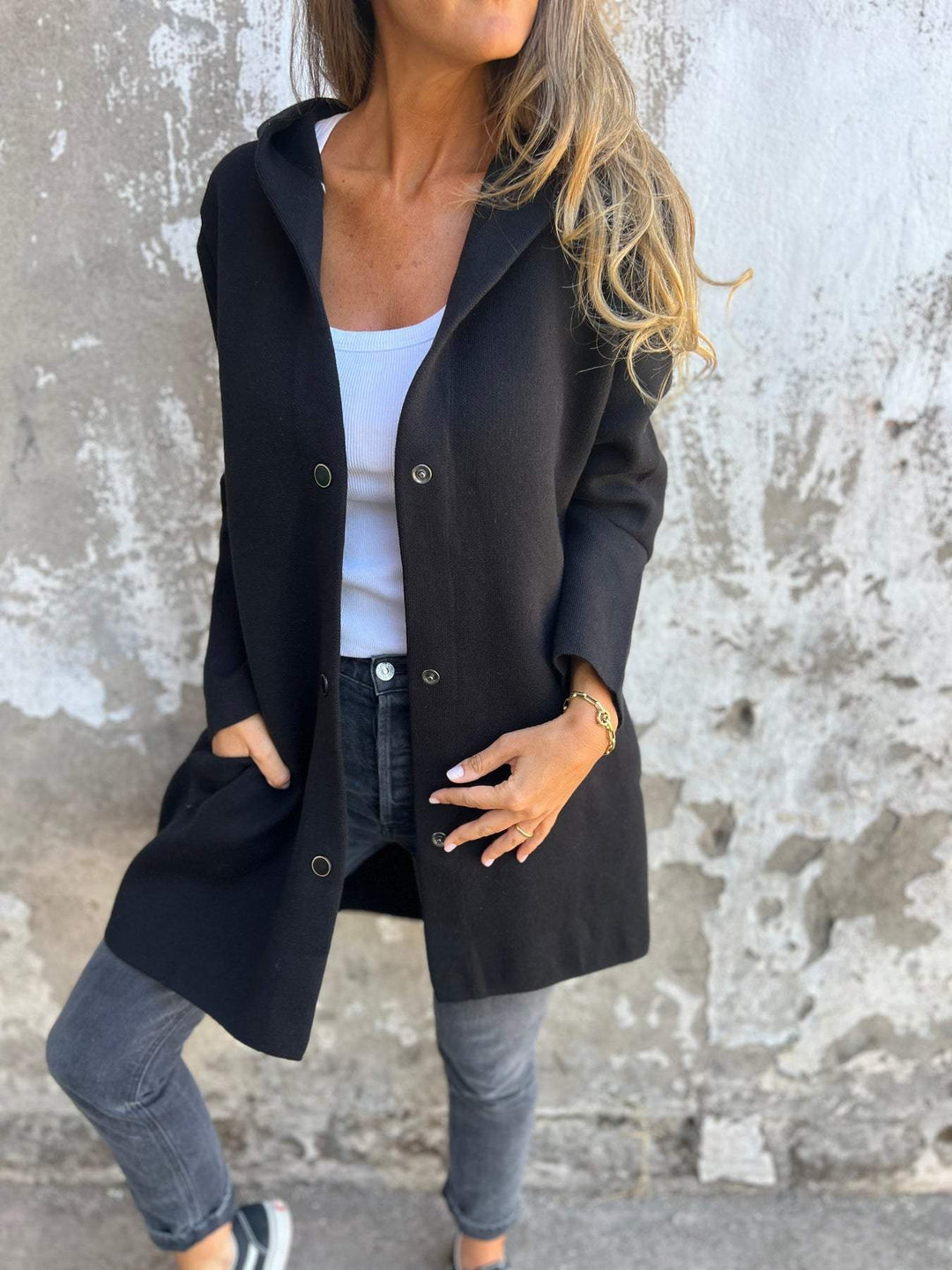 Fernanda™ | Chaqueta con Capucha Elegante