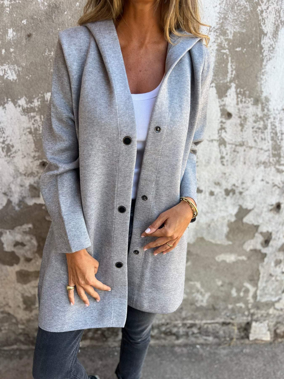 Fernanda™ | Chaqueta con Capucha Elegante