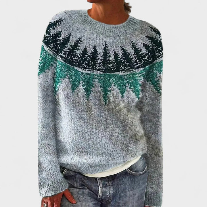 Elena™ | Blusa de Punto Clásica